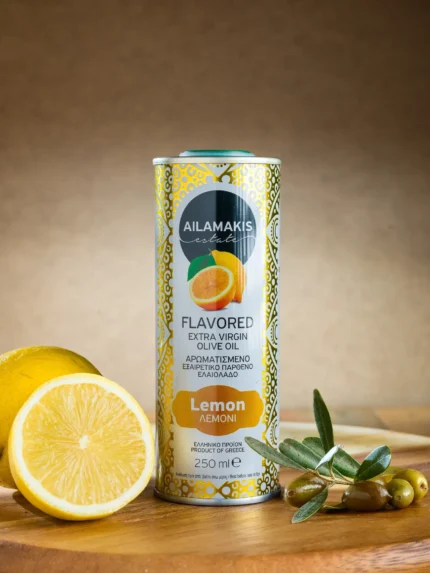 Alyvuogių aliejus Ailamakis su citrina 250 ml