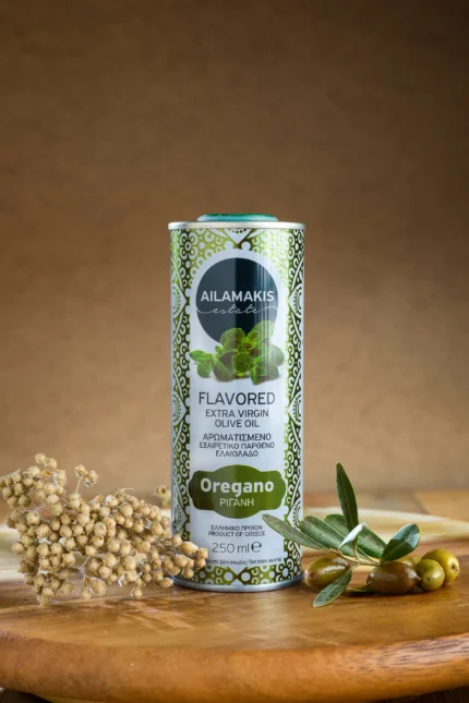 Alyvuogių aliejus Ailamakis su raudonėliu 250 ml