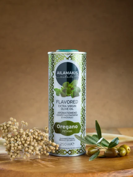 Alyvuogių aliejus Ailamakis su raudonėliu 250 ml
