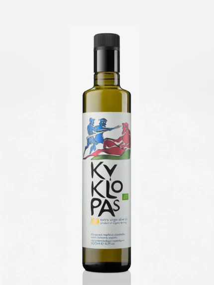 Ankstyvojo derliaus alyvuogių aliejus BIO „Kyklopas“ 500ml