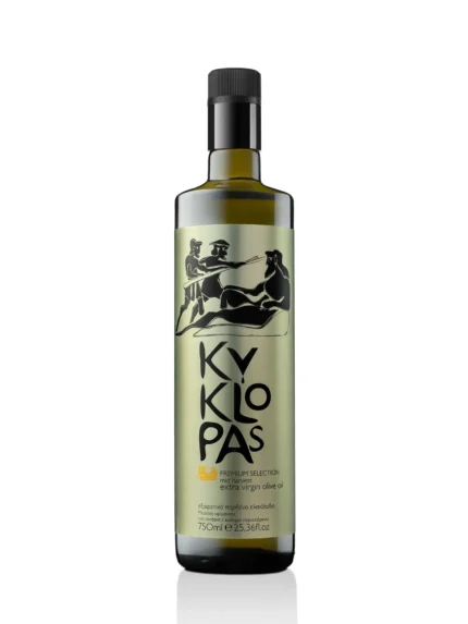 Aukščiausios kokybės alyvuogių aliejus Kyklopas premium
