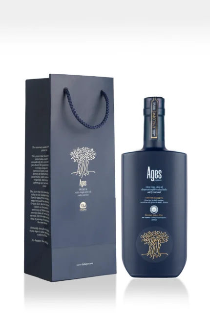 Alyvuogių aliejus AGES su aukštu polifenolių kiekiu 500ml