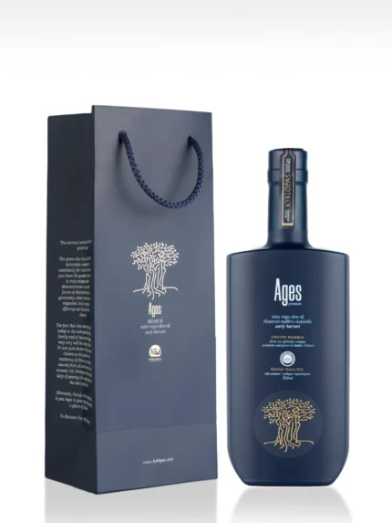 Alyvuogių aliejus AGES su dovanų maišeliu 500ml