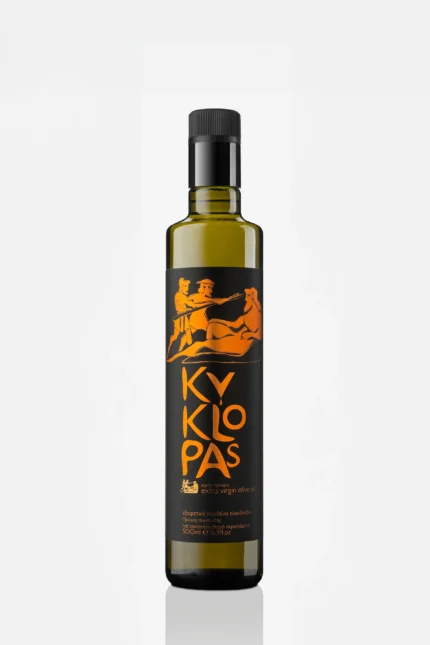 Ankstyvojo derliaus alyvuogių aliejus „Kyklopas“ 500ml