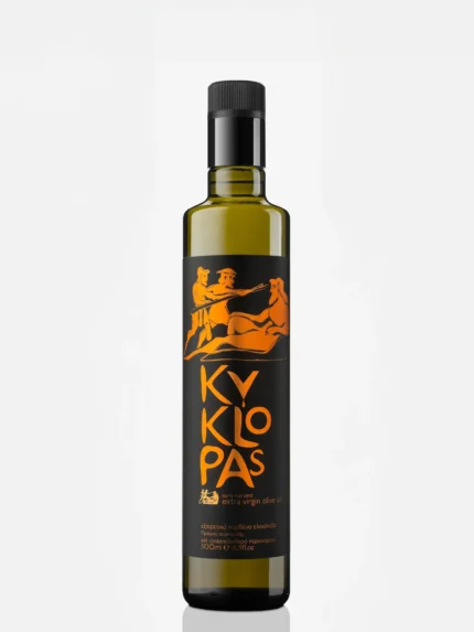 Ankstyvojo derliaus alyvuogių aliejus „Kyklopas“ 500ml