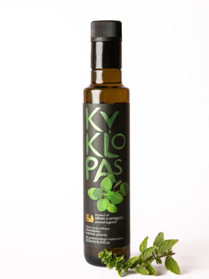 Alyvuogių aliejus Kyklopas su raudonėliu 250ml