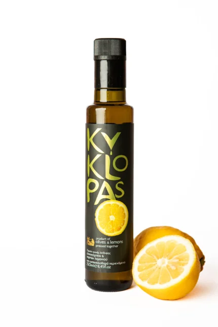 Alyvuogių aliejus Kyklopas su citrina 250ml