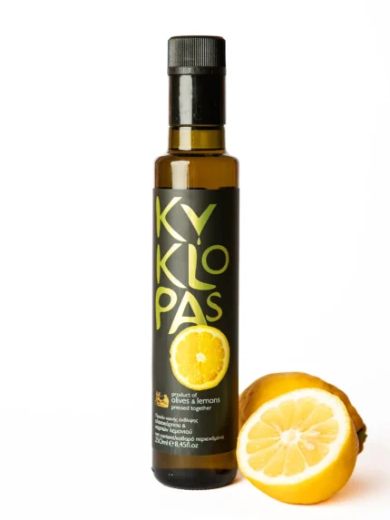 Alyvuogių aliejus Kyklopas su citrina 250ml