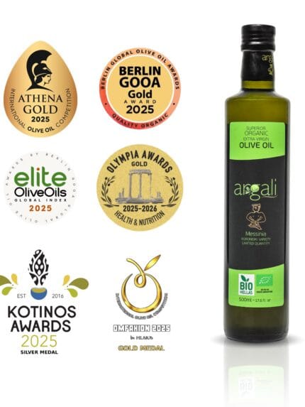 Alyvuogių aliejus Argali Extra Virgin Olive Oil Premium (EVOO) 500ml