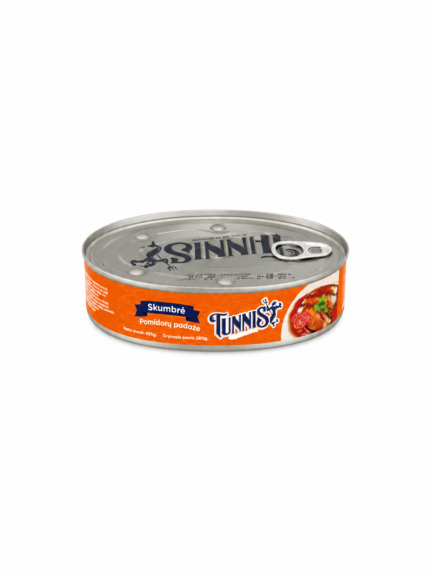 Skumbrė pomidorų padaže Tunnis 425g